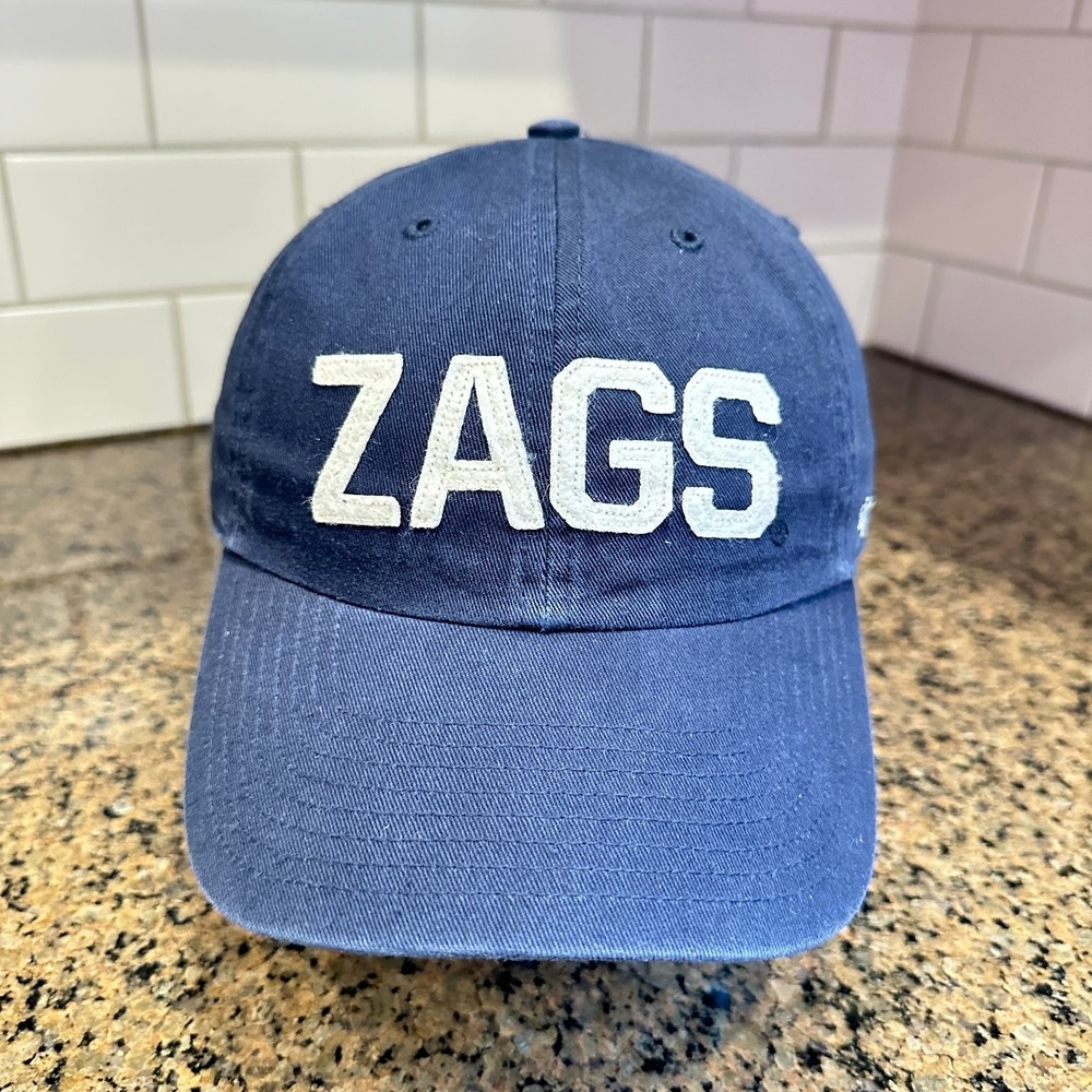 Gonzaga Zags '47 Clean Up Baseball Cap OSFA Adjustable Blue Collegiate